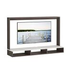 BLUEWUD Primax Neo Engineered Wood Tv Wall Unit, Set Top Box Stand, Wenge & White, Standard, for Upto 42" - Image 4