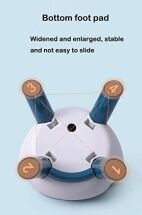 Jecrina Kids Chair, Non-Slip Plastic Thickened Colorful Stool Household Kindergarten Furniture for Kids Small Footstool,Toddler's Activity Chairs with wistle - Image 7