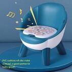 Jecrina Kids Chair, Non-Slip Plastic Thickened Colorful Stool Household Kindergarten Furniture for Kids Small Footstool,Toddler's Activity Chairs with wistle - Image 8