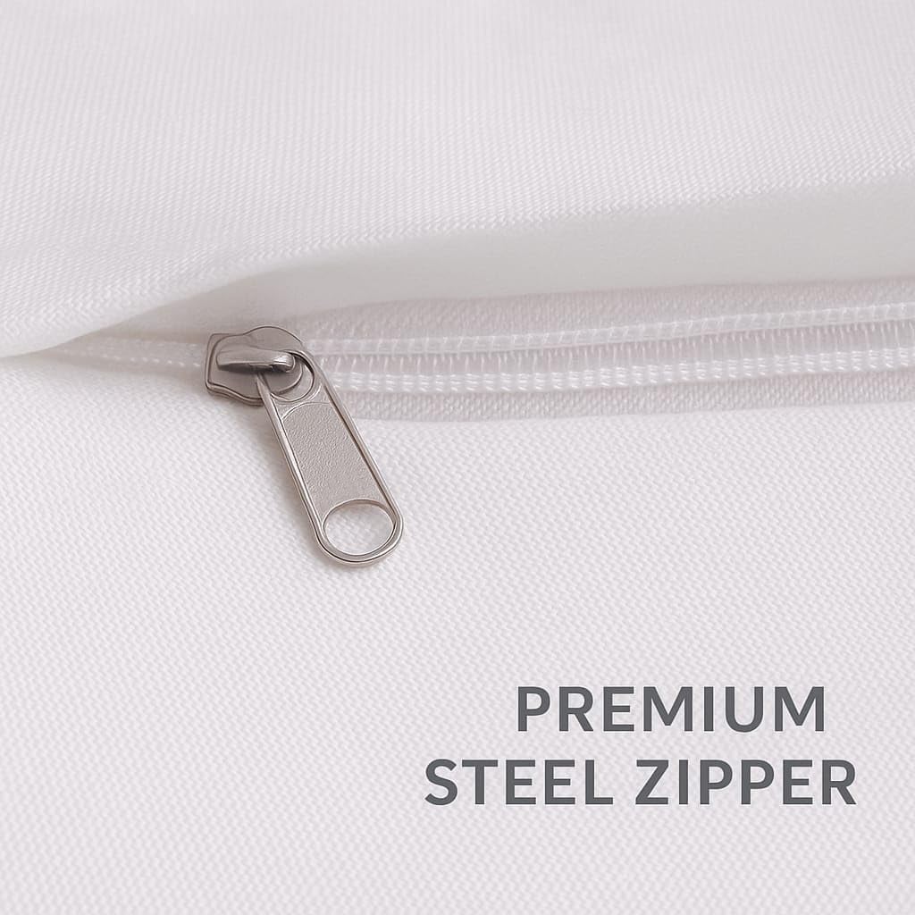 Jute Cushion Cover 20x20 Inch – Set of 6 Decorative Throw Pillow Covers for Sofa, Couch or Bed – Designer Printed Square Cushion Covers – Home Décor(Multi) - Image 8